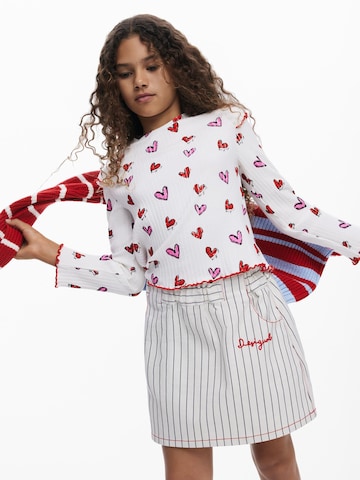 Gonna di Desigual in bianco: frontale