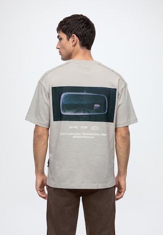 Maglietta 'JCOECHO' di JACK & JONES in grigio: frontale