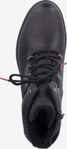 Rieker - Botines con cordones en negro