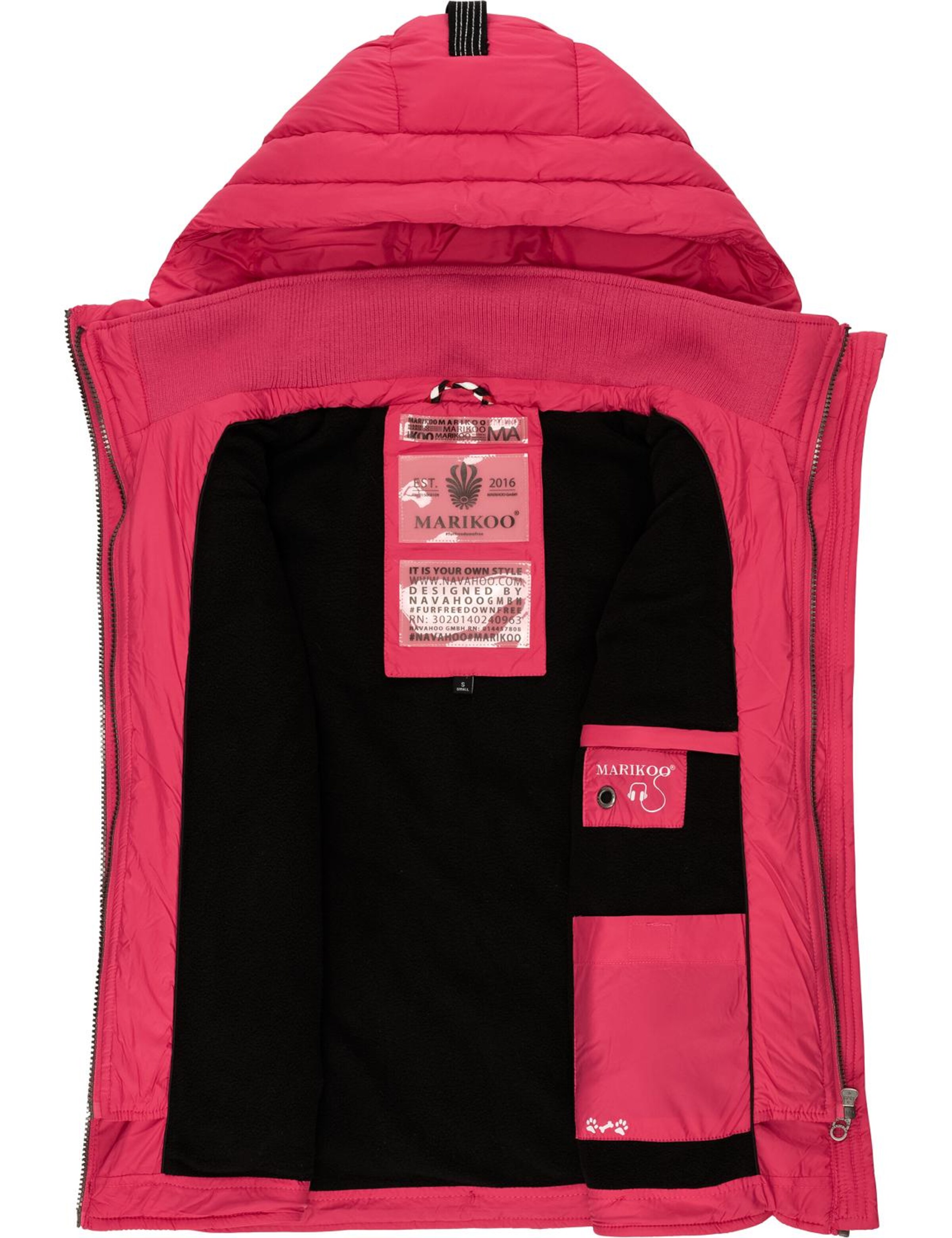 MARIKOO Vest 'Taisaa' in Pink