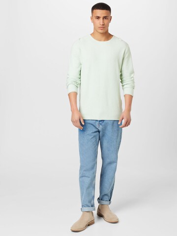 INDICODE JEANS Regular fit Sweater 'Christian' in Blue