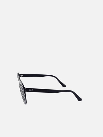 Occhiali da sole 'Karl Lagerfeld KL6103S Black white 58/13/140 Women Sunglasses' di Karl Lagerfeld in nero