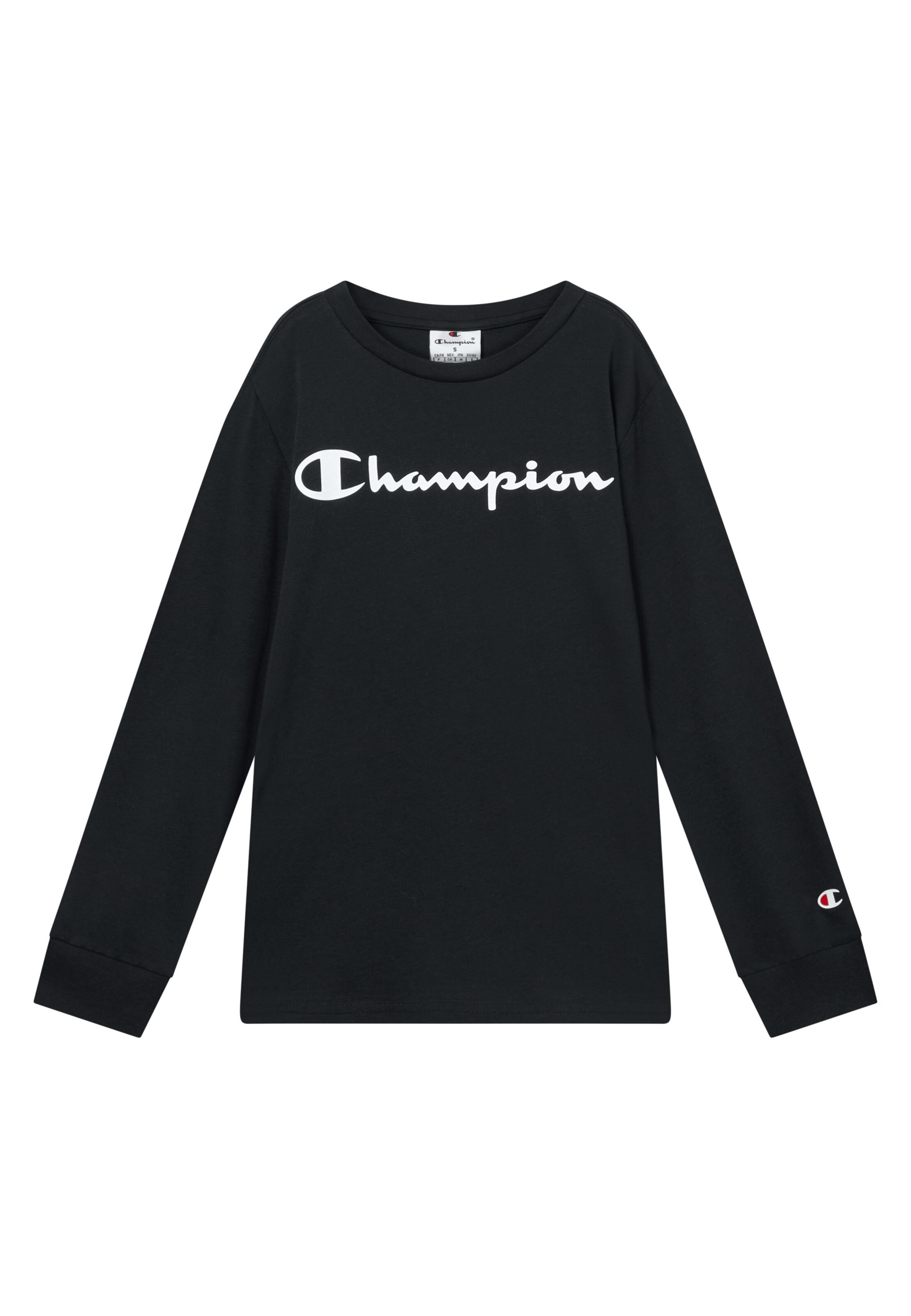 Tricou de la Champion Authentic Athletic Apparel pe negru: față