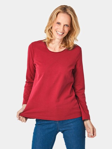 Goldner Shirt in Rood: voorkant