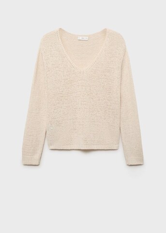 MANGO TEEN Sweater 'Burpic' in White