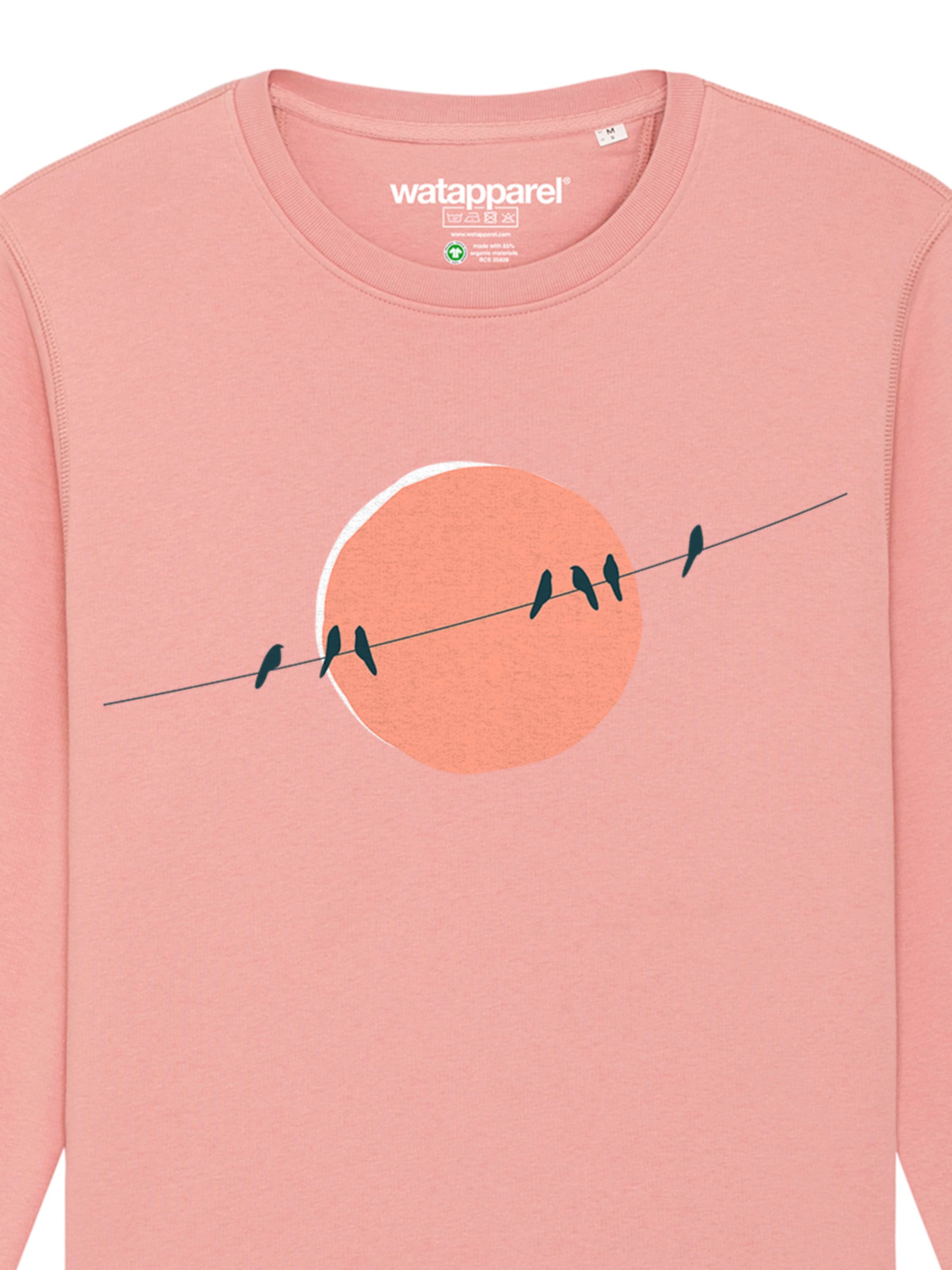 Felpa 'Countryside 01' di Watapparel in rosa