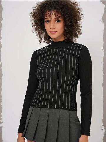 Bigdart Shirt Bodysuit in Black
