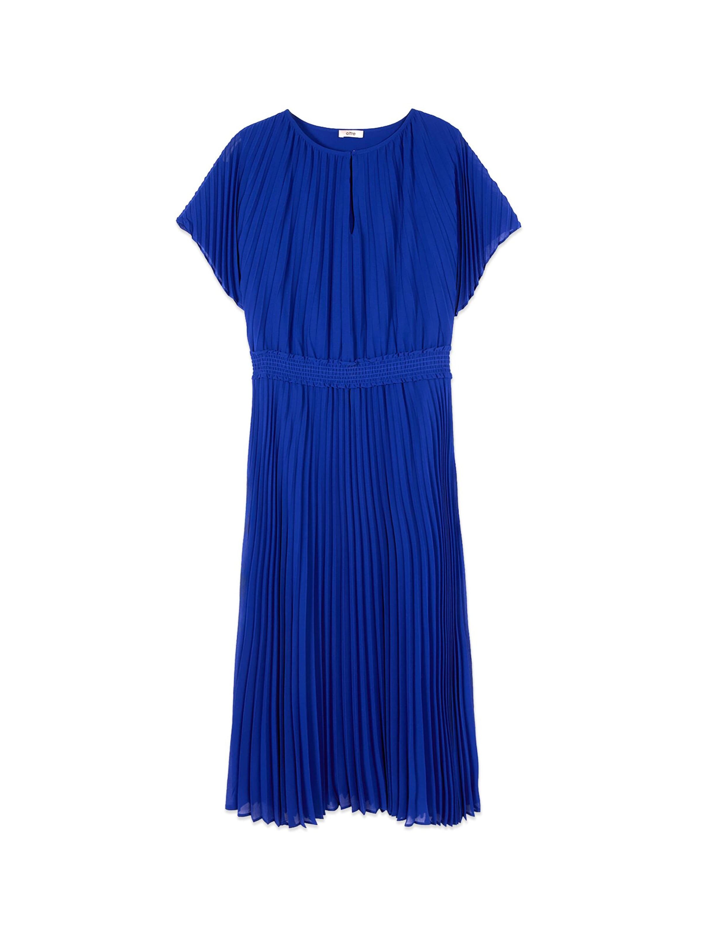 oltre - Vestido en azul: frente