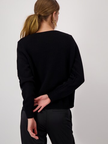 monari - Pullover em preto