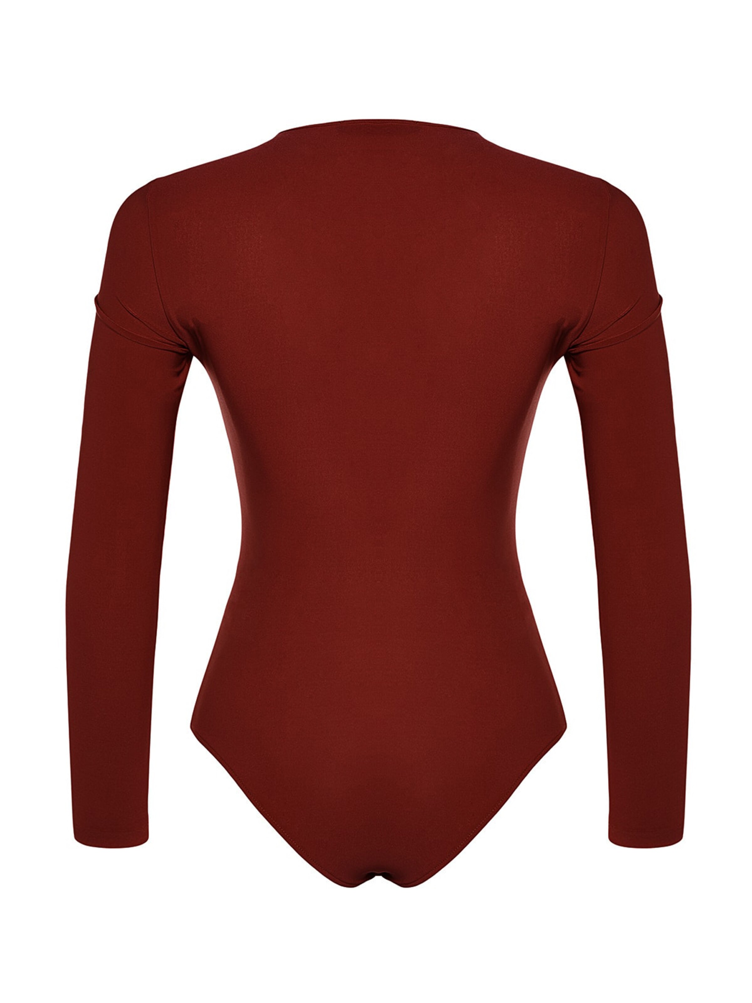 Trendyol Shirt bodysuit in Red
