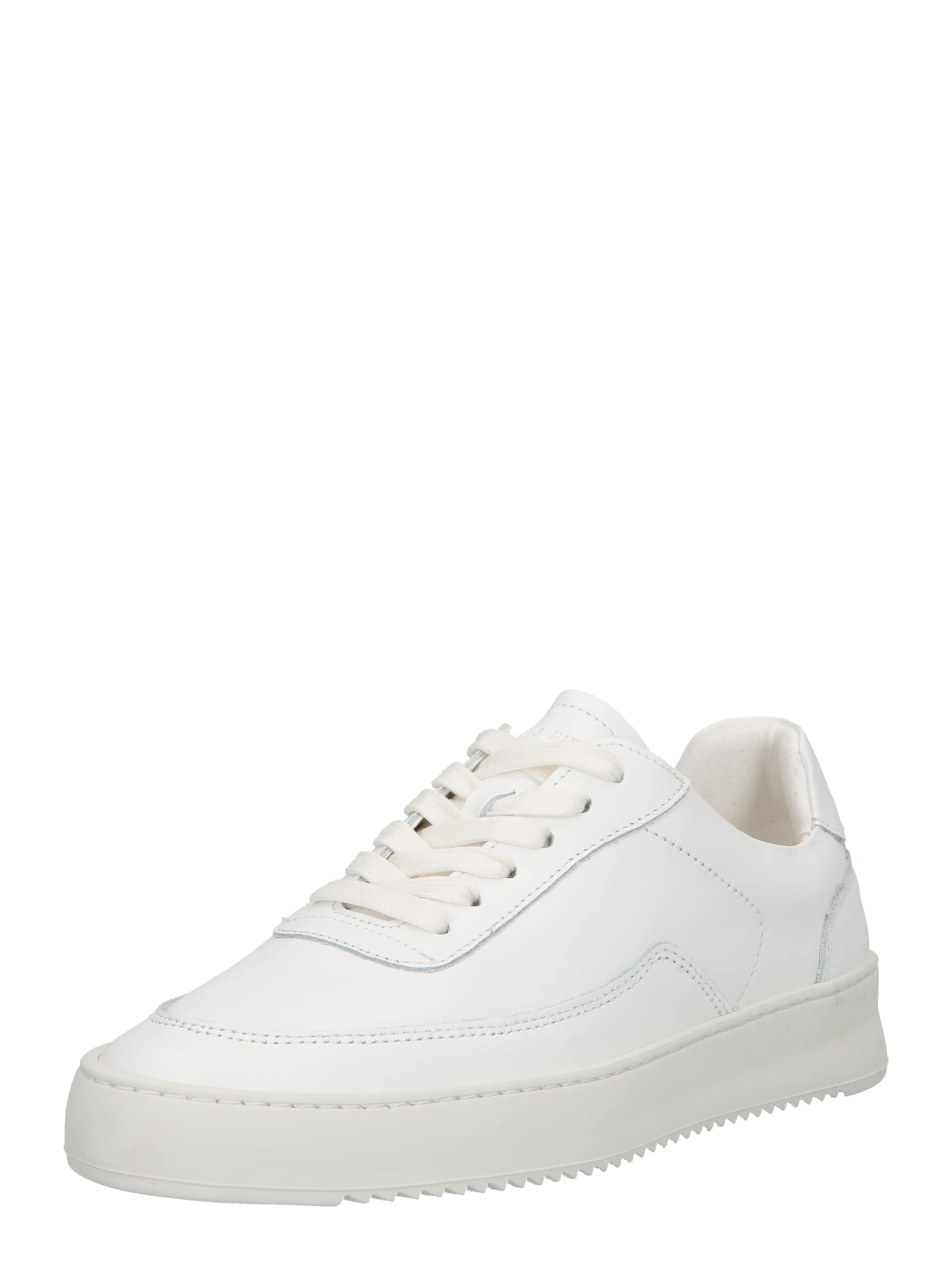 Filling Pieces Platform trainers in White: front