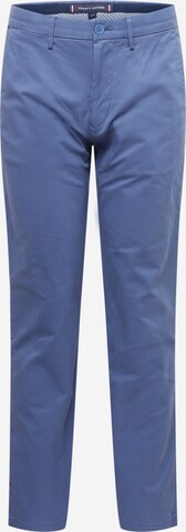 TOMMY HILFIGER Chino Pants 'Bleecker' in Blue: front