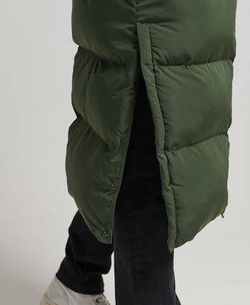 Superdry Winter Coat 'Super Duvet' in Green