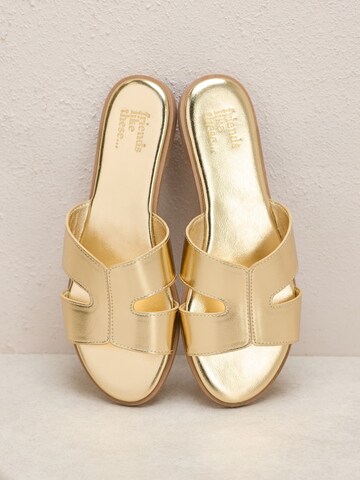 Friends Like These Šľapky - Zlatá