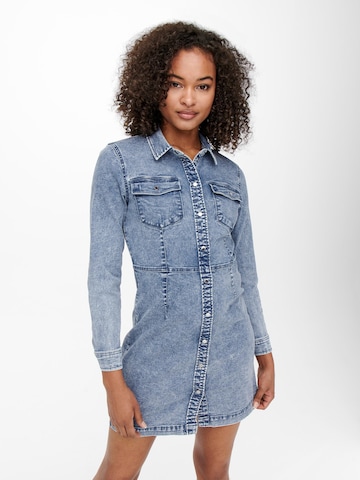 ONLY Shirt dress 'Tammi' in Blue: front