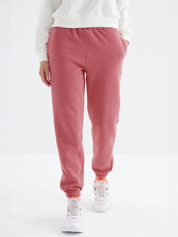 Tommy Life Normální Sportovní kalhoty 'Jogginghose' – pink