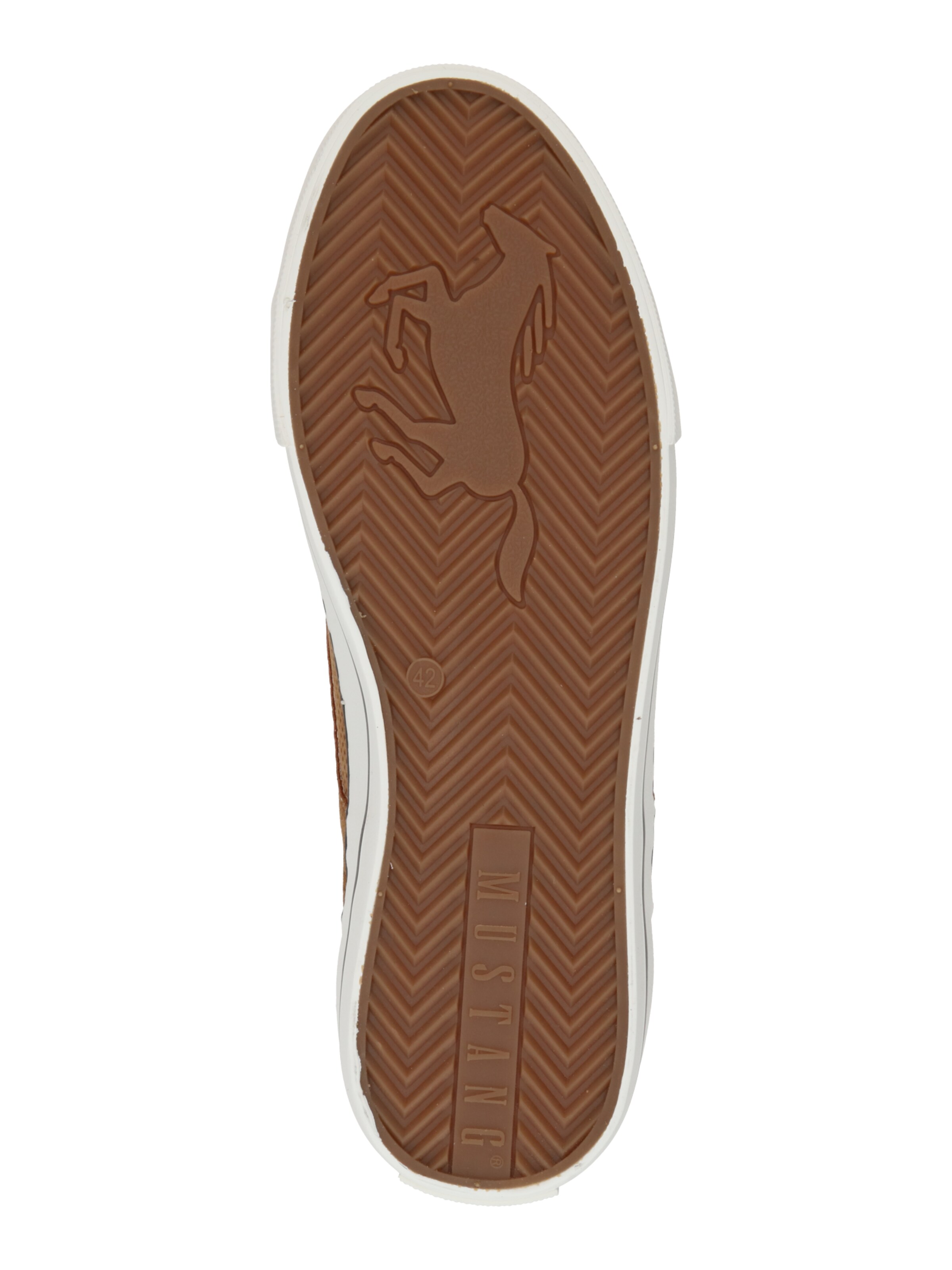 Baskets basses MUSTANG en marron