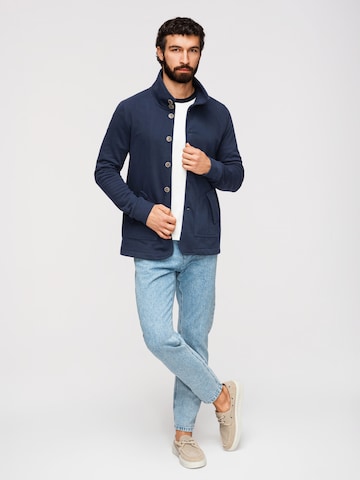 Ombre Sweatshirt in Blau