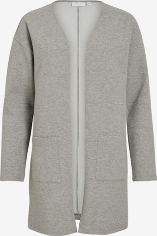 VILA Knit cardigan 'VIGarden' in Grey: front