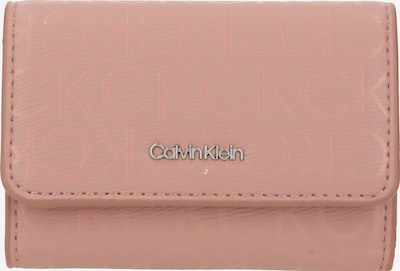 Calvin Klein Porte-monnaies 'MUST' en rose / argent, Vue avec produit