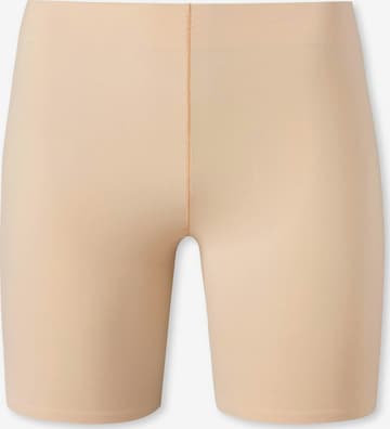 Skinny Pantalon modelant SCHIESSER en beige : devant