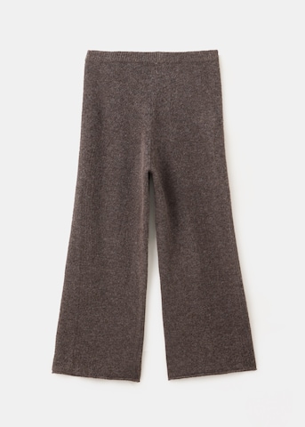 MANGO KIDS Wide Leg Hose 'NINAP' in Braun