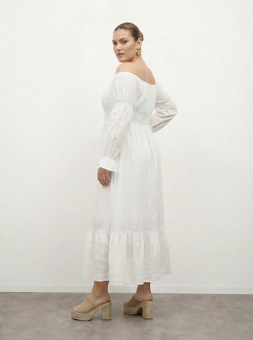 CITA MAASS Sommerkjole 'Broderie Anglaise ' i hvid