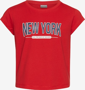 Kidsworld T-Shirt in Rot: Vorderseite