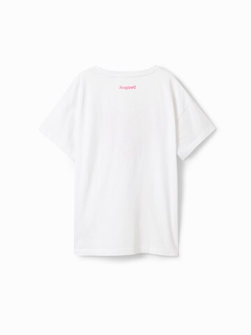 T-Shirt Desigual en blanc