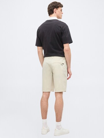 Coupe slim Pantalon chino 'Speedflex' BOSS en beige