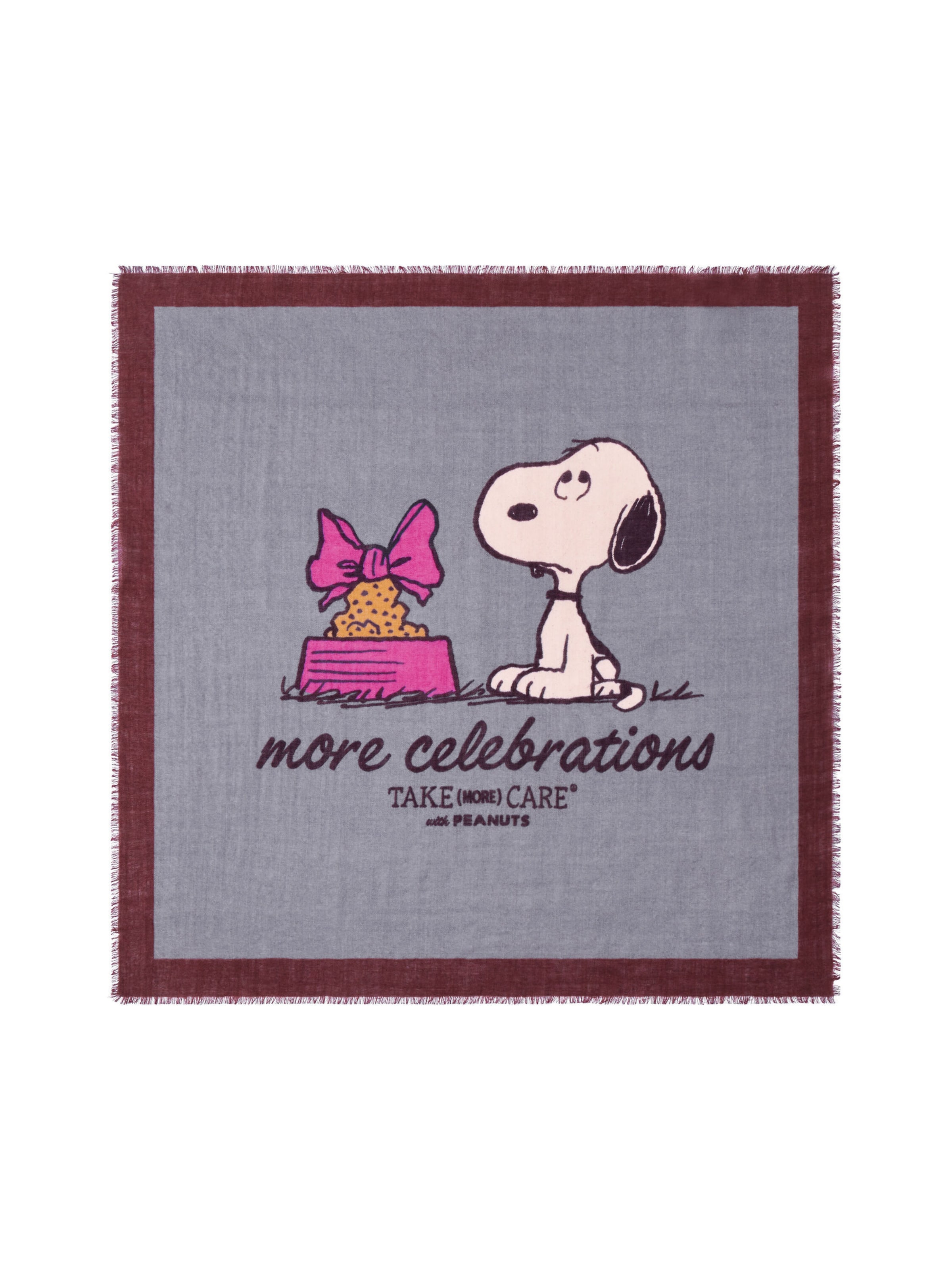 Foulard CODELLO en gris : devant