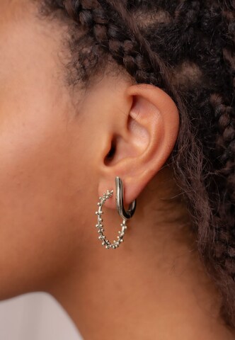 Boucles d'oreilles My Jewellery en argent : devant