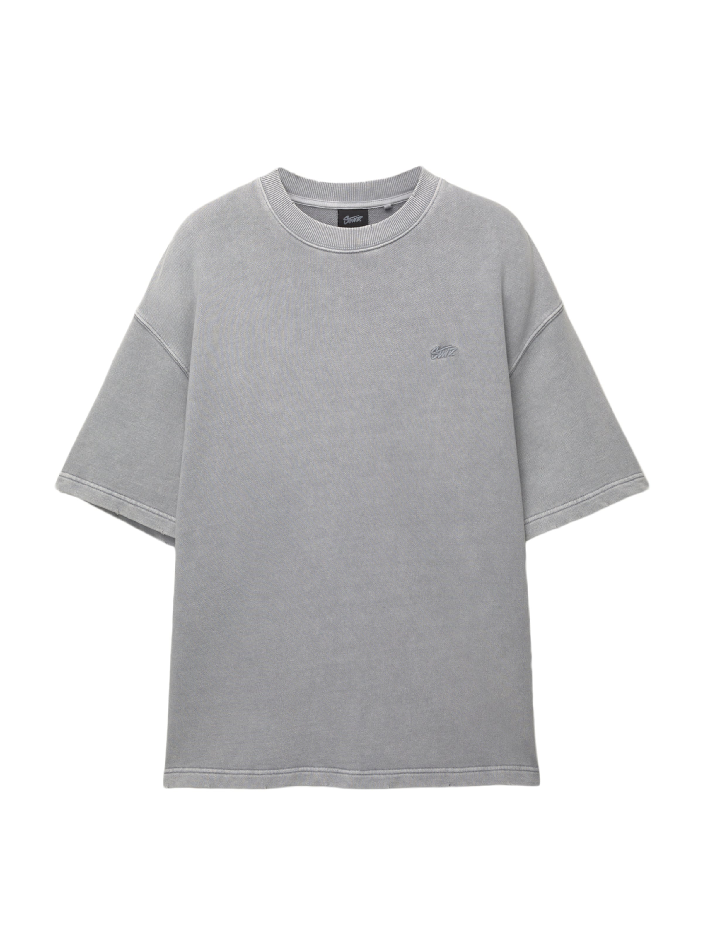 Pull&Bear Tričko – šedá: přední strana