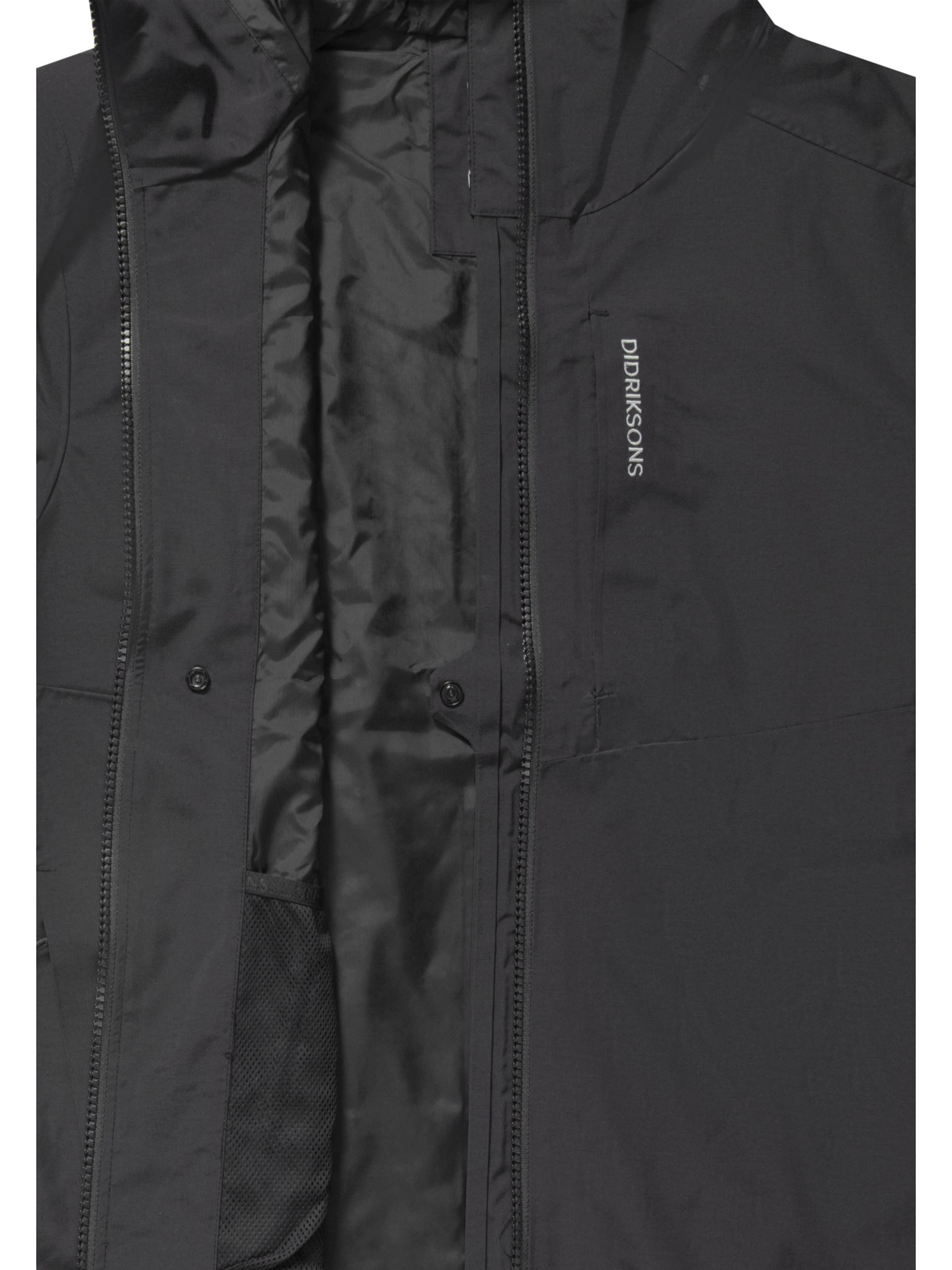 Parka mi-saison 'Sören' Didriksons en noir