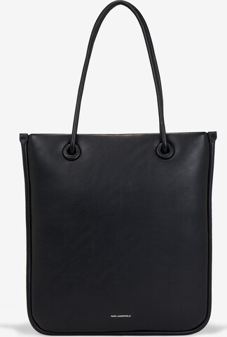 Karl Lagerfeld Nakupovalna torba 'Ikonik  North-South' | črna barva