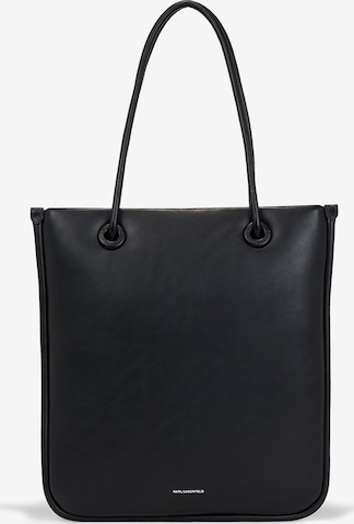 Karl Lagerfeld Shopper táska 'Ikonik  North-South' - fekete