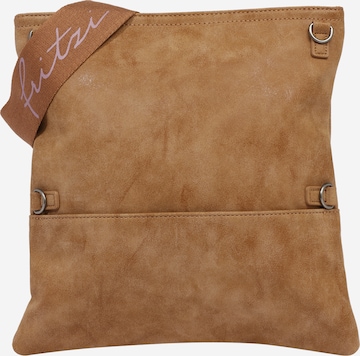 Fritzi aus Preußen Crossbody Bag 'Ronja' in Brown: front