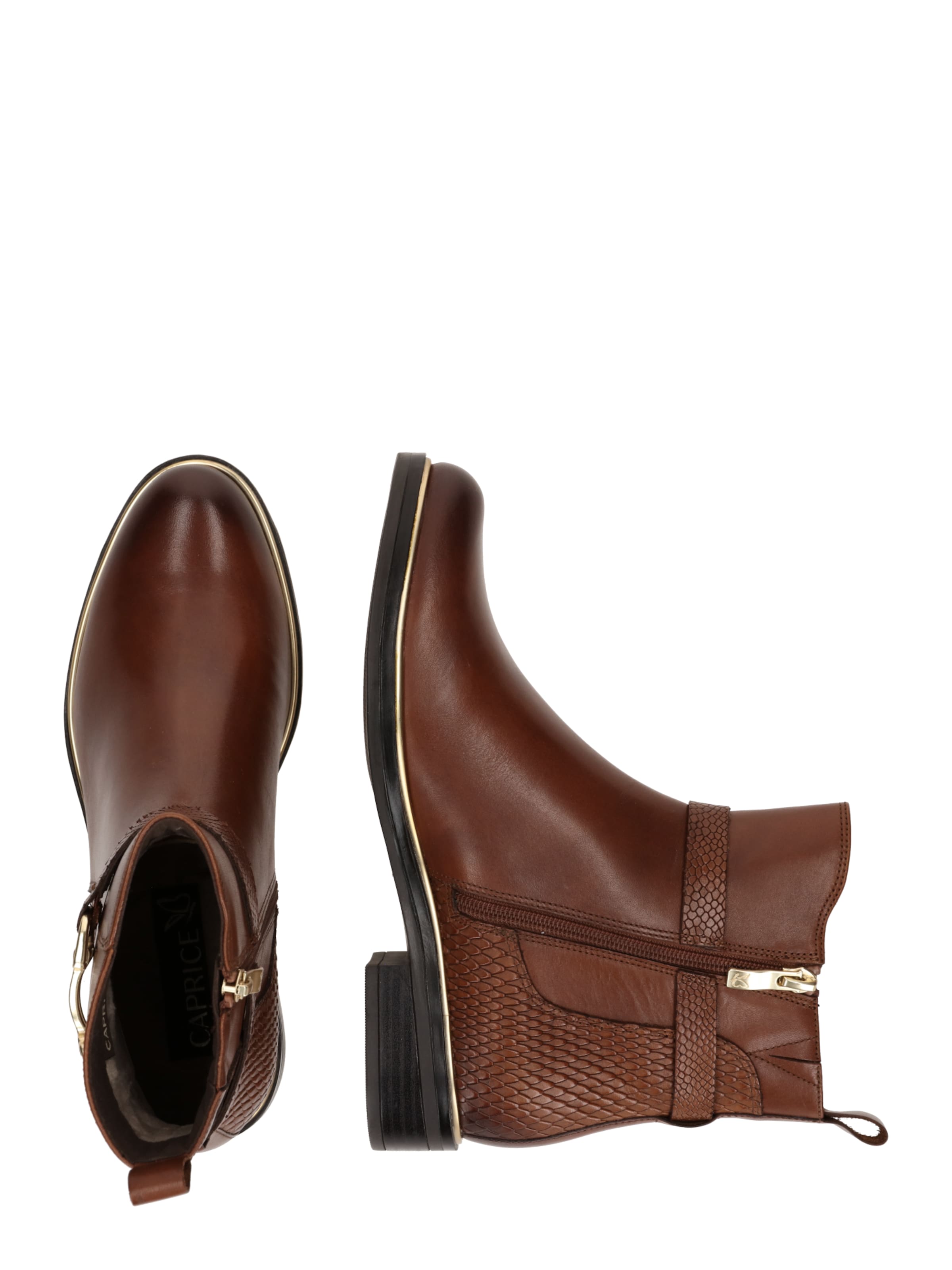 CAPRICE Gležnarji | rjava barva