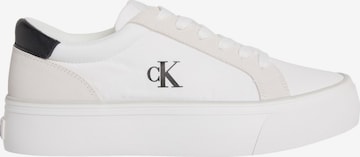 Calvin Klein Jeans Низкие кроссовки в Белый: спереди