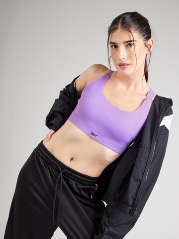 Reebok Korzet Športová podprsenka 'LUX' - Fialová: predná strana