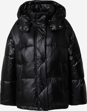 Veste d’hiver 'Marlin' EDITED en noir : devant