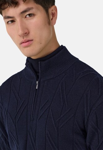 Pull-over Boggi Milano en bleu