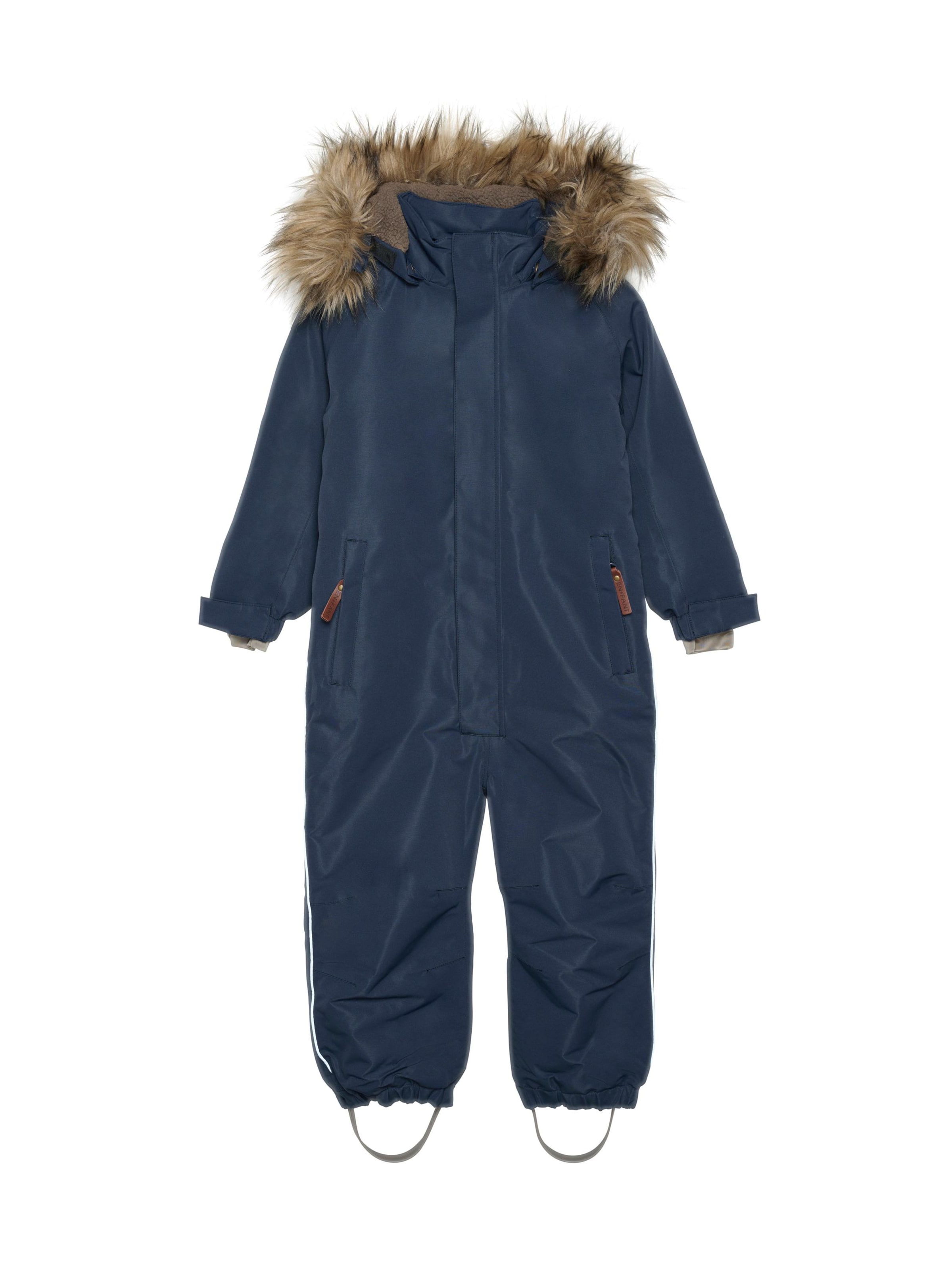 EN FANT - Macacão em azul: frente