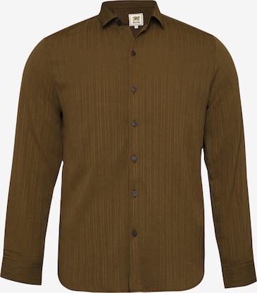 Campus Sutra Comfort fit Koszula 'Sybilla' w kolorze zielony: przód