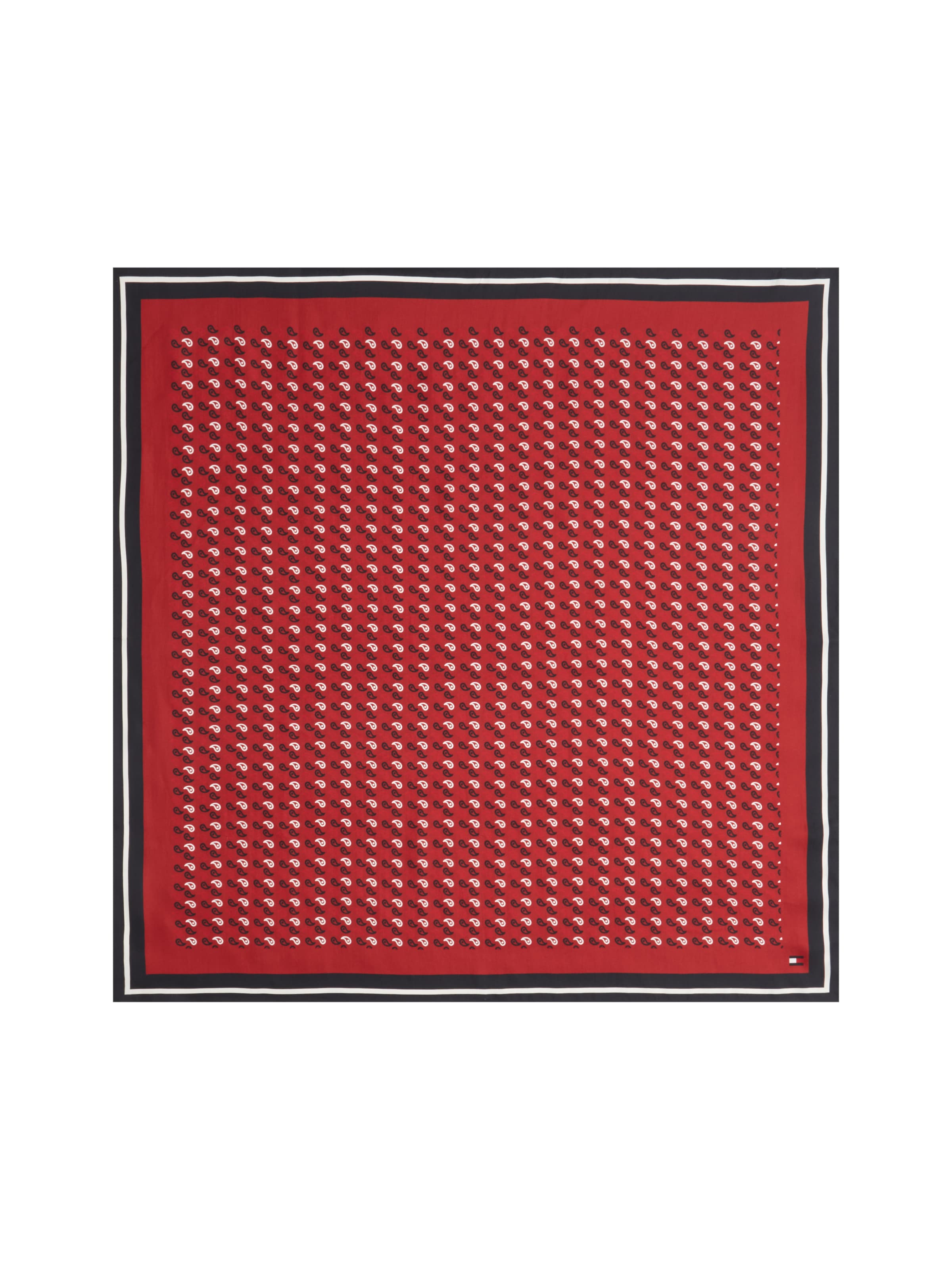 TOMMY HILFIGER Doek in Rood: voorkant