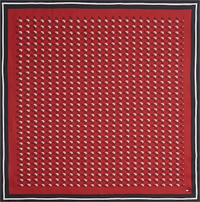 Skara iš TOMMY HILFIGER, spalva – kraujo spalva / juoda / balta, Prekių apžvalga