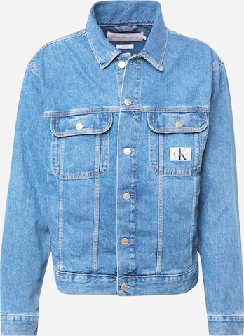 Calvin Klein Jeans - Chaqueta de entretiempo '90'S' en azul: frente