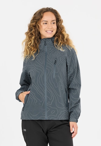 Weather Report Weatherproof jacket 'Camelia' in Blue: front