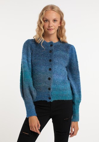 Cardigan MYMO en bleu : devant