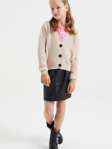 Cardigan WE Fashion en beige